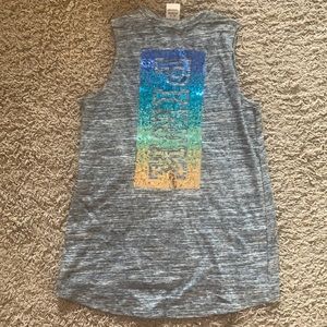 Victoria’s Secret PINK sequin bling tank top